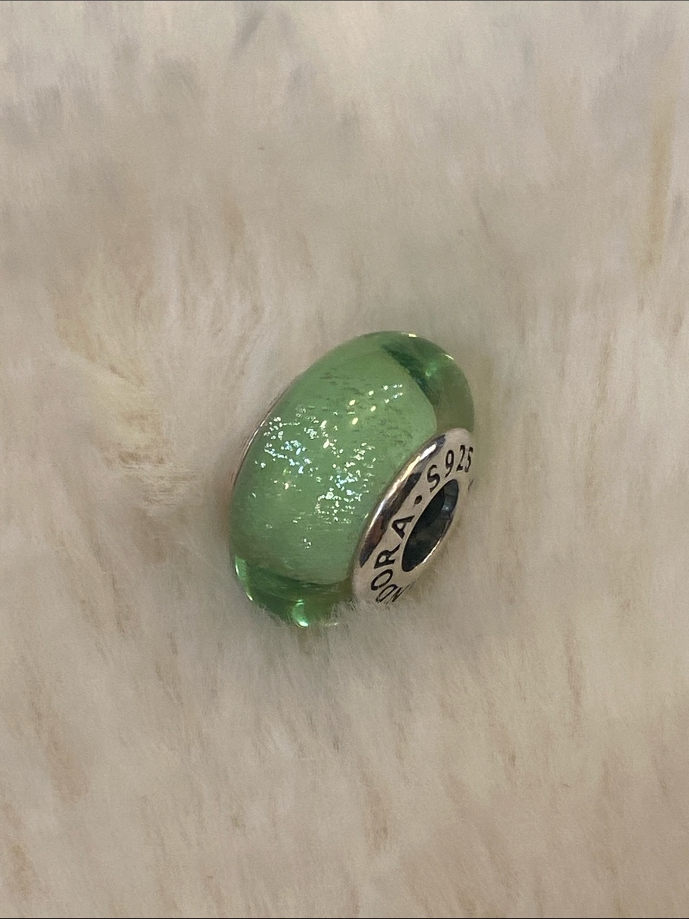 Tinker Bell Glass Disney Bead